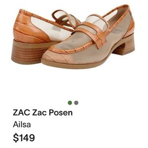 ZAC POSEN women’s business casual or all business or just casual slip in shoes.